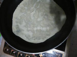 最爱万能小饼(卷菜，鸡肉卷，鸡蛋灌饼)的做法 步骤10