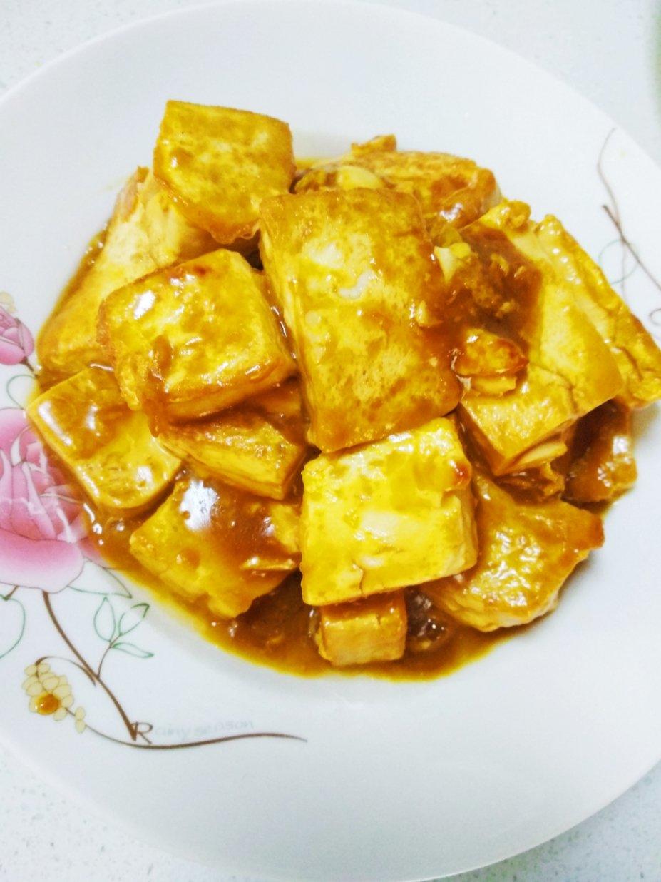美味蚝油嫩豆腐