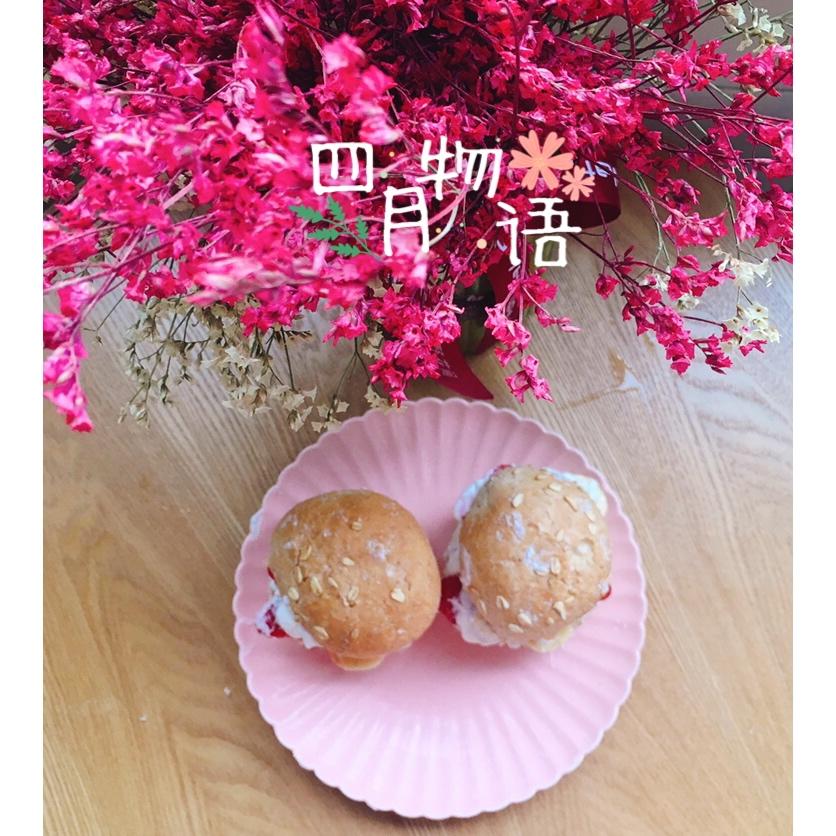伪奶油草莓三明治（快手减脂版）