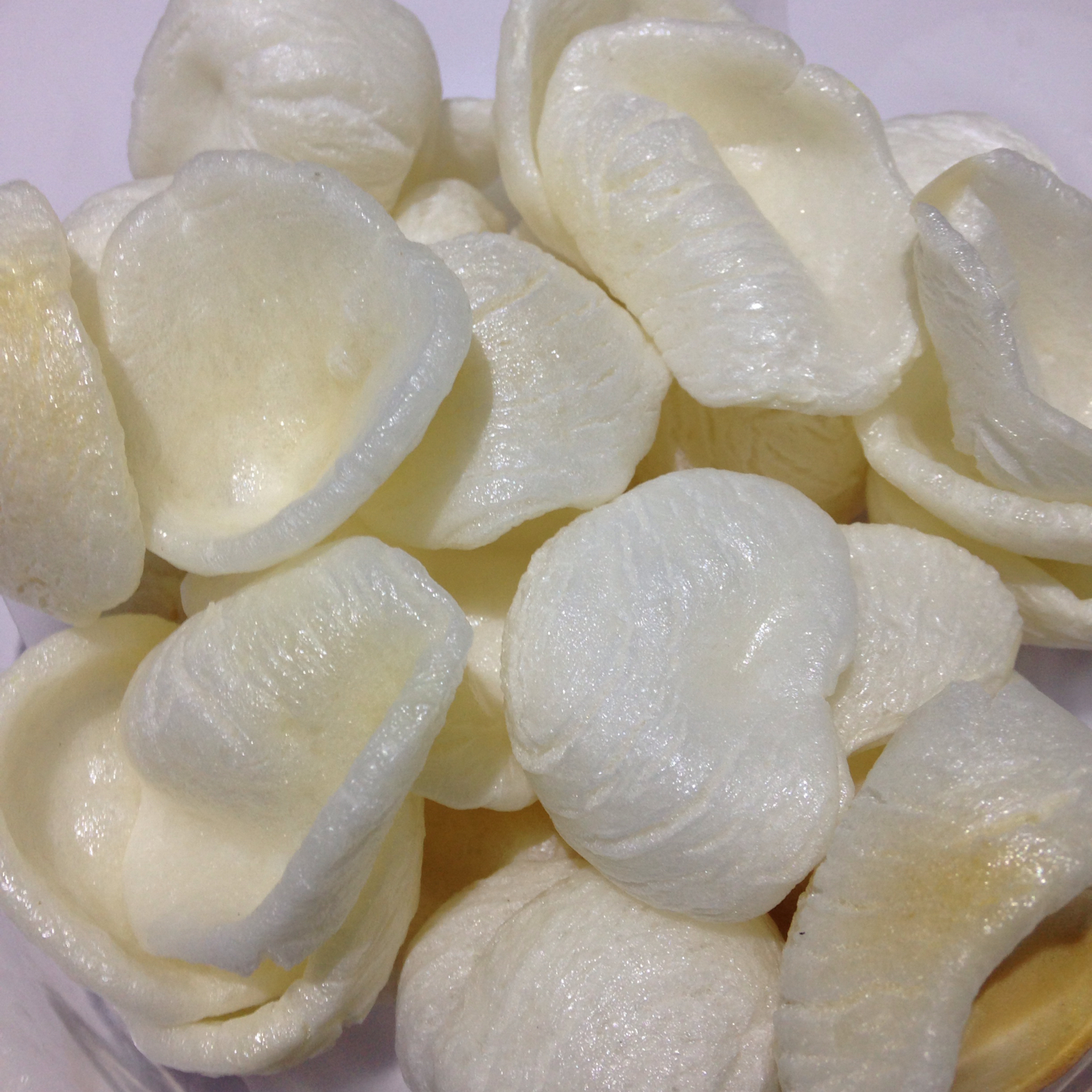 潘潘妖狐做的无油健康版微波炉虾片