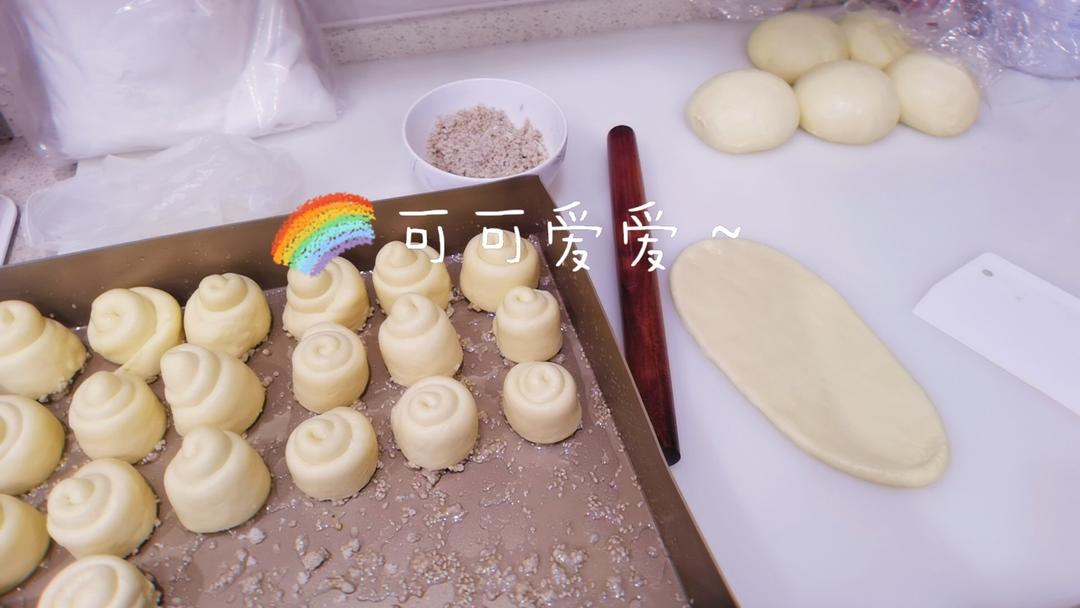 奶油蜂蜜小面包