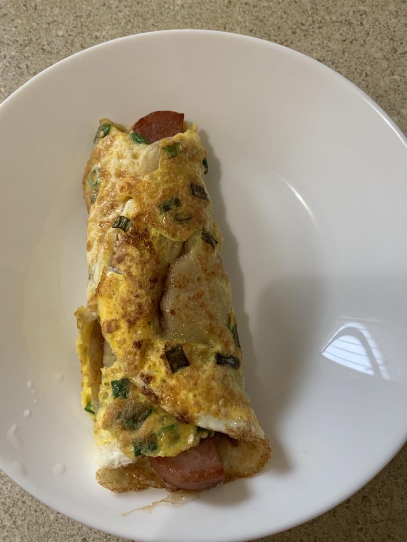 1碗面粉，1个鸡蛋，教你在家做不一样的早餐，实在太好吃了