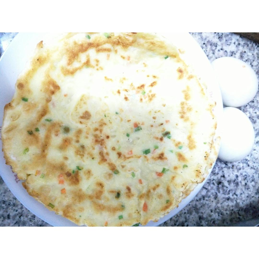 葱花鸡蛋饼