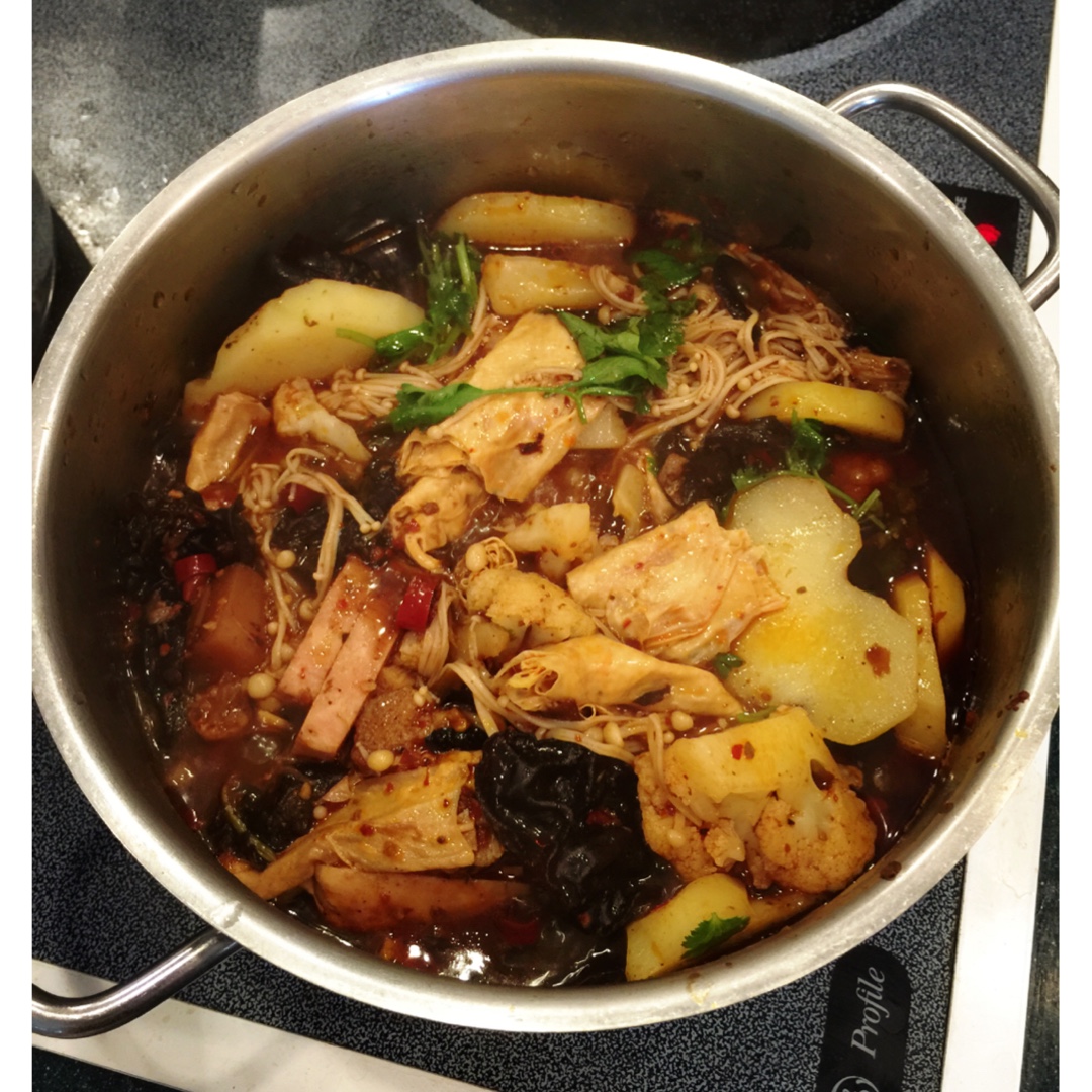 冒什锦(家常版麻辣烫)