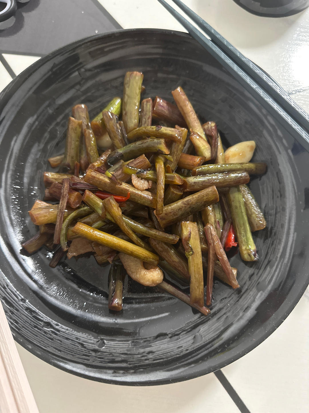 糖醋紫菜苔（贵州家常系列）