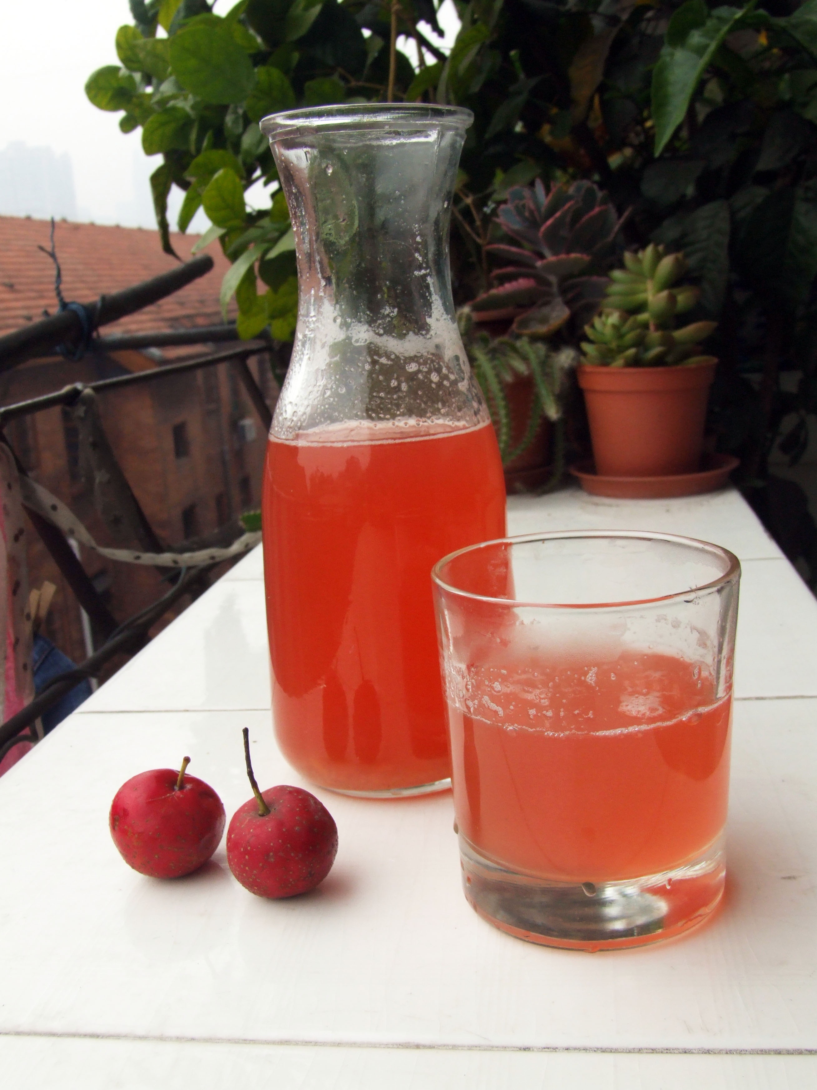 大鼻然做的山楂水