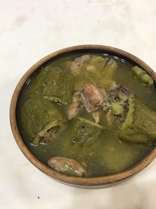 客家美食－煎酿苦瓜