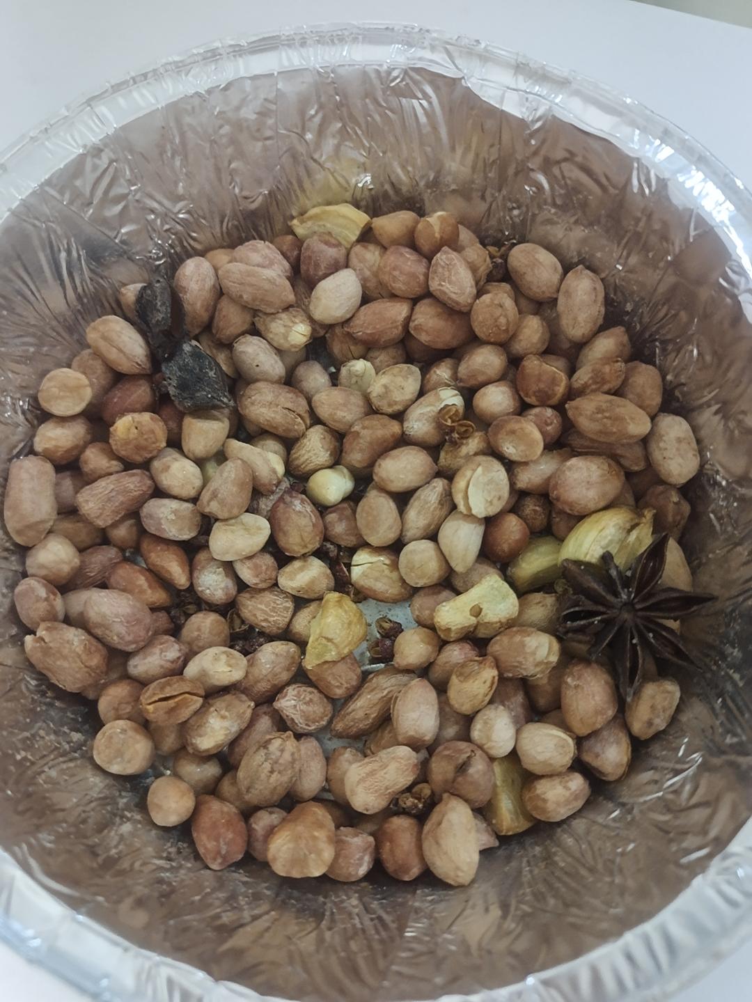 空气炸锅做盐焗花生米