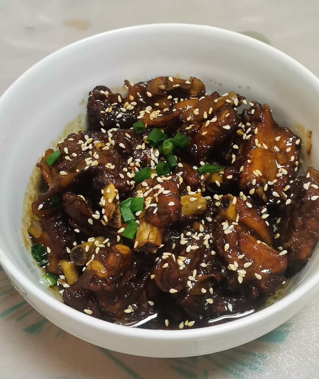 糖醋排骨（用少油，不炒糖色，家常做法，通俗易懂，甜酸适口）