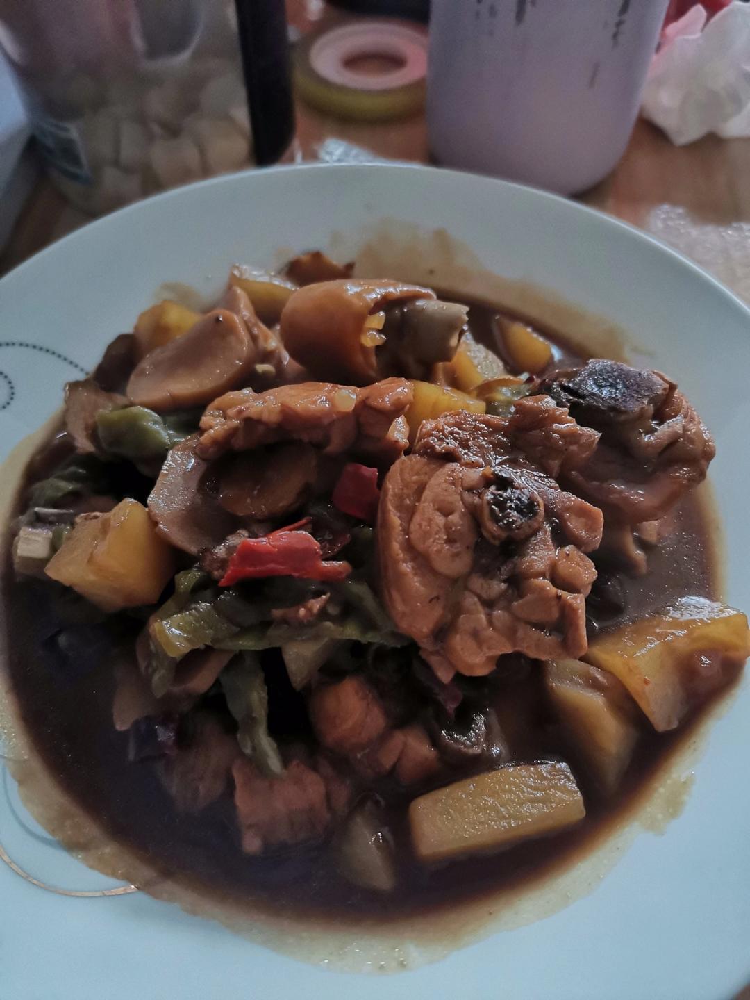 秒杀饭馆味道的【黄焖鸡米饭】
