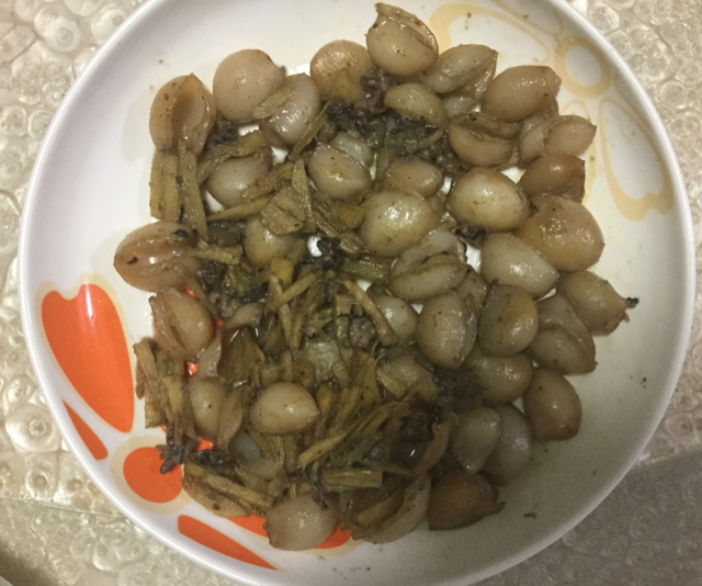 爆炒墨鱼仔