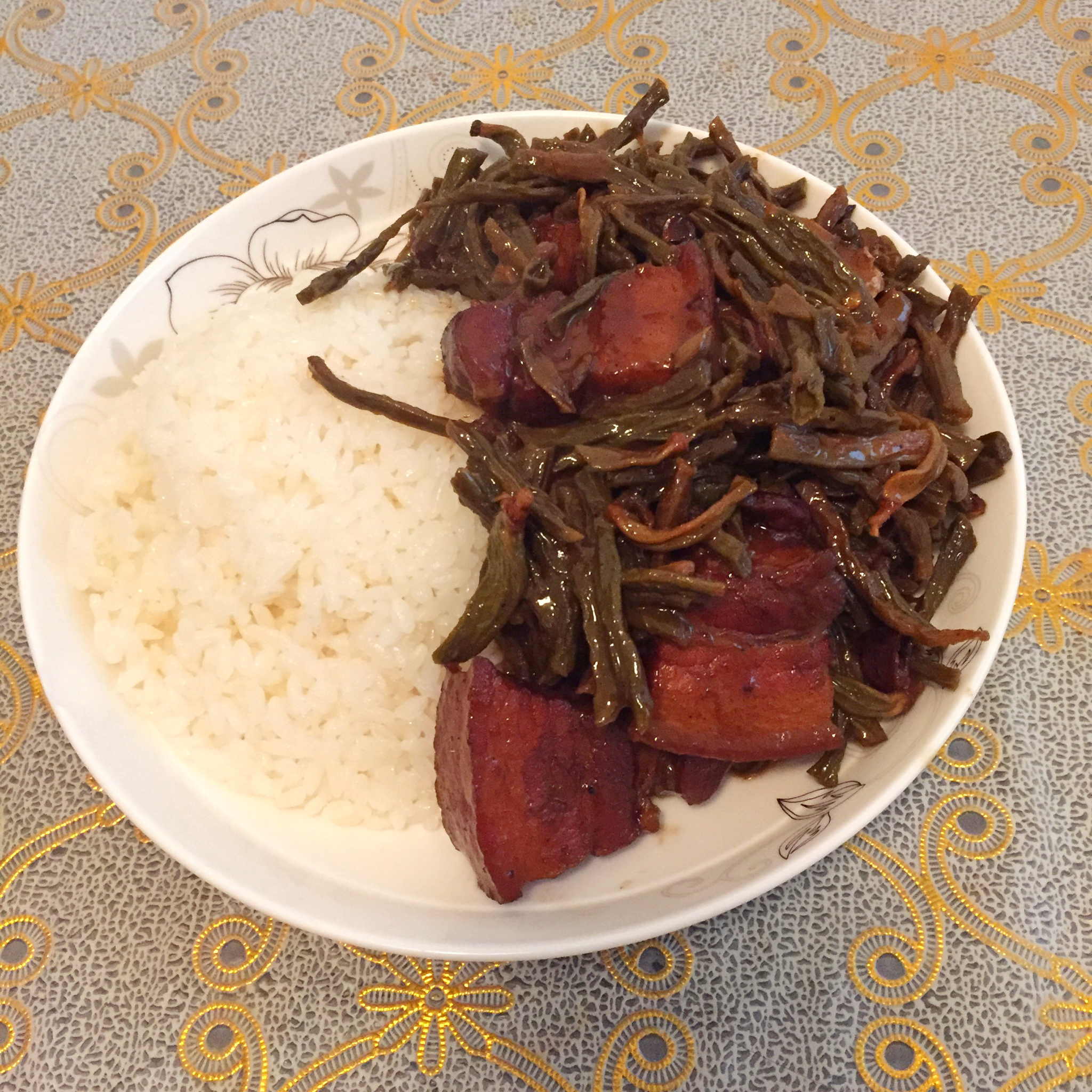干豆角烧肉