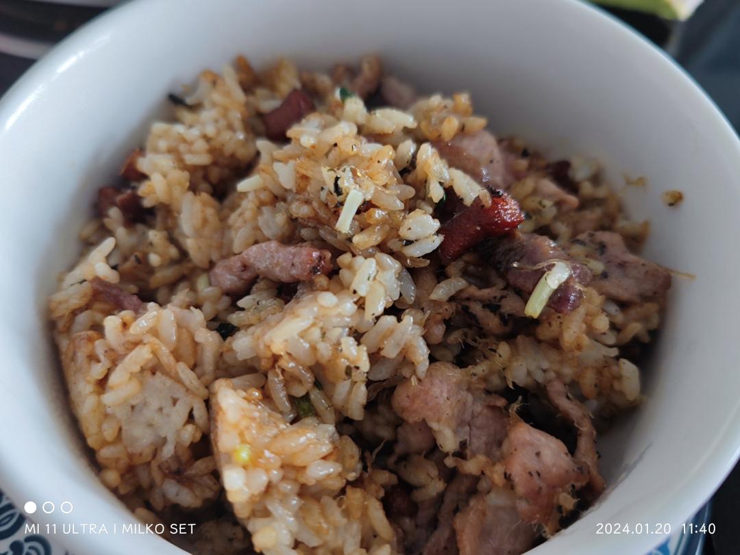 葱油炒饭