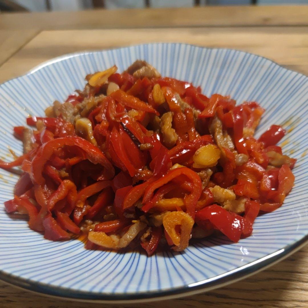 家常菜之红辣椒炒肉