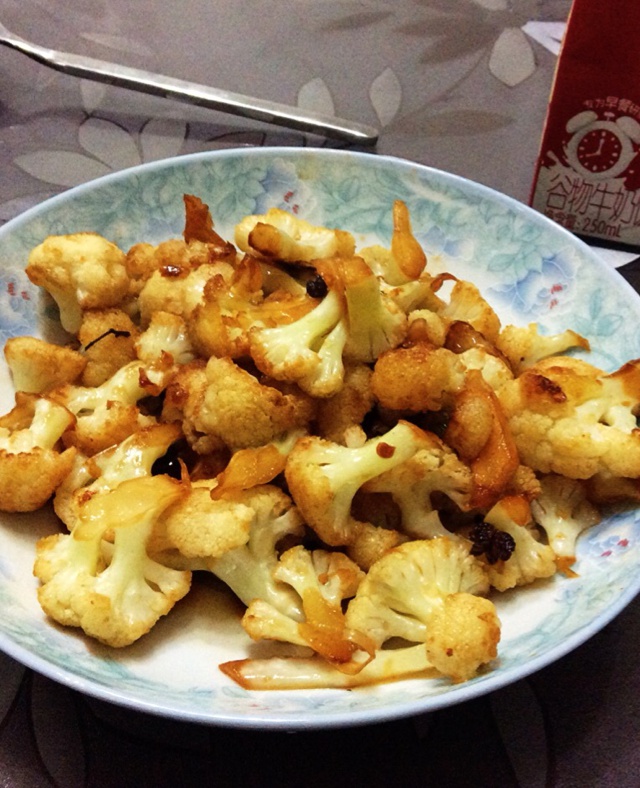 很“浪费”米饭的家常菜之一-------干锅菜花