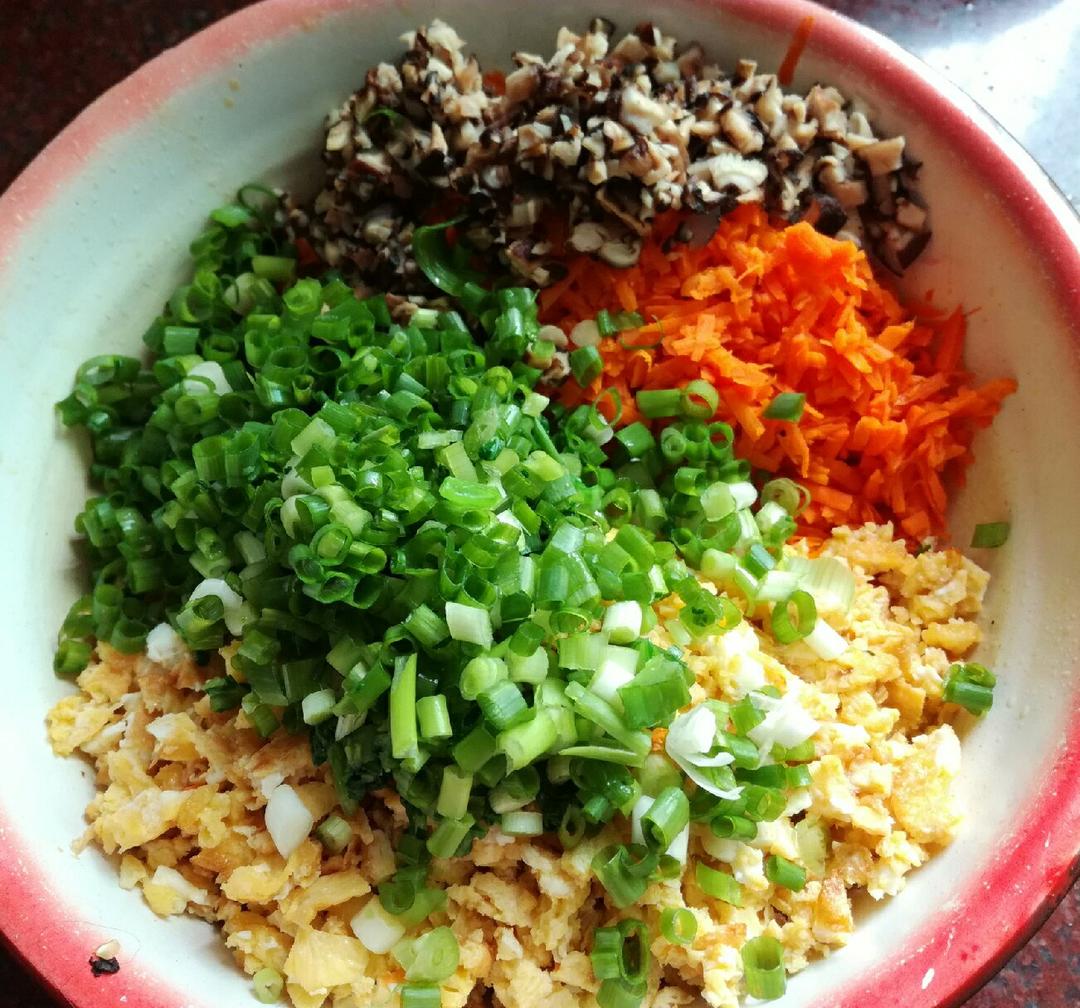 米菲儿做的素饺子馅