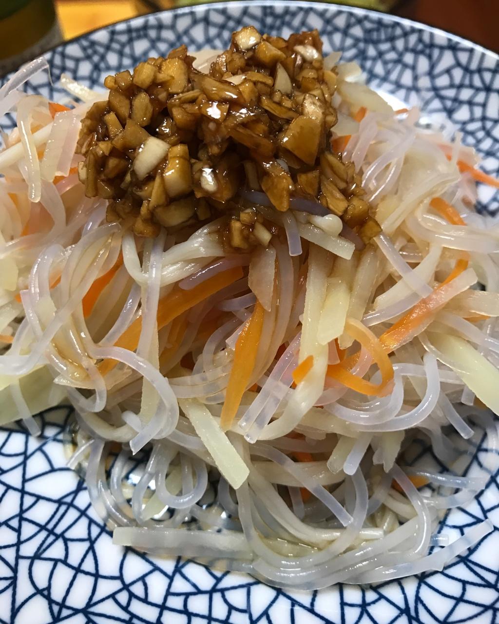 凉拌三丝