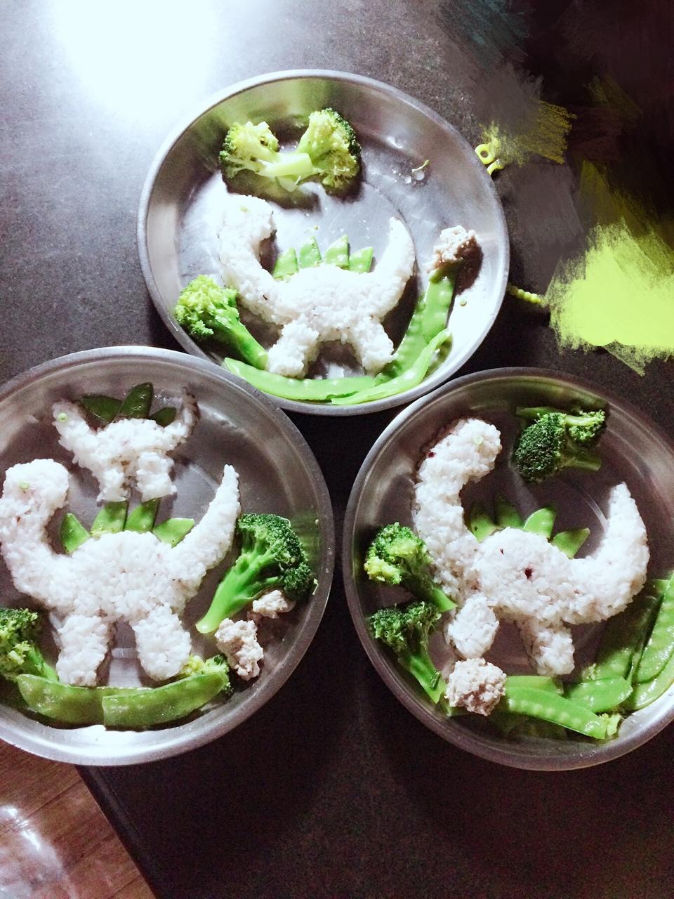 创意儿童餐之恐龙