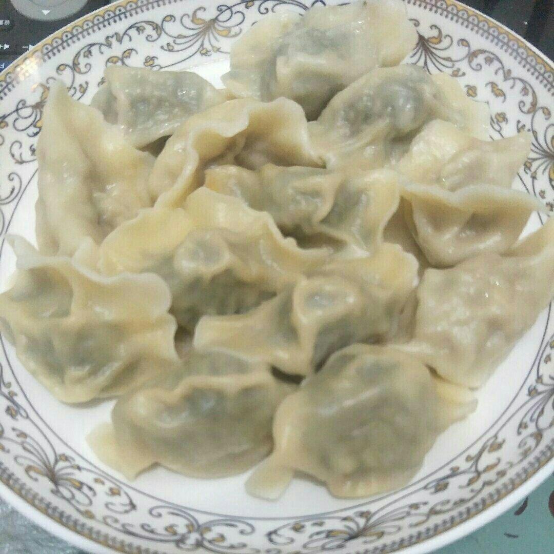 荠菜鲜肉饺子