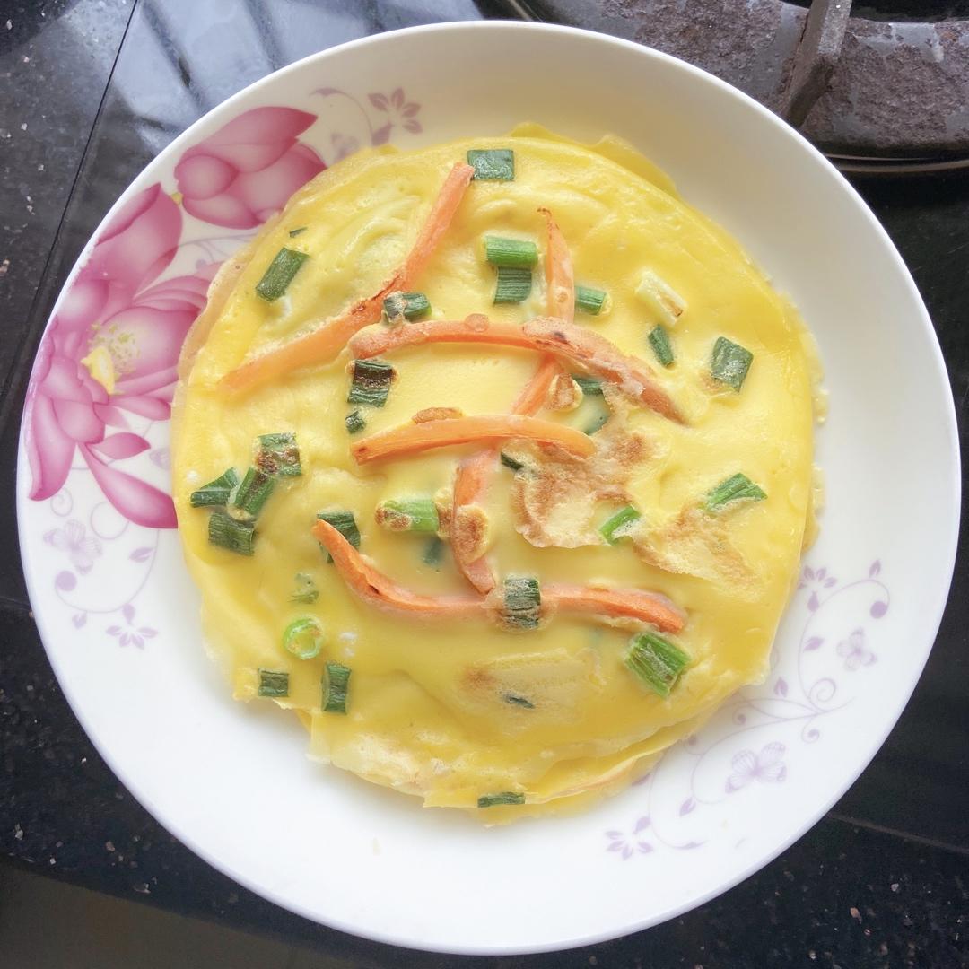 葱花鸡蛋饼