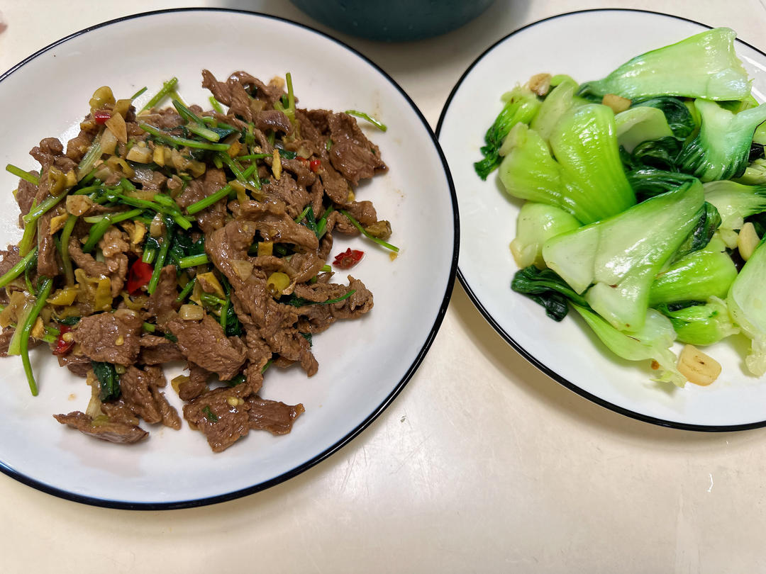 小炒黄牛肉