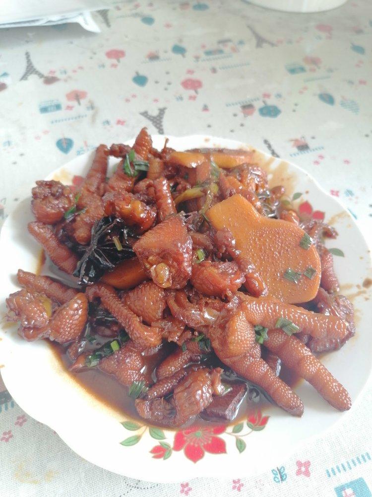 秘制红烧鸡爪
