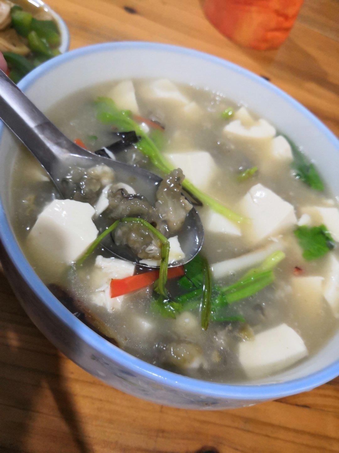海蛎豆腐汤