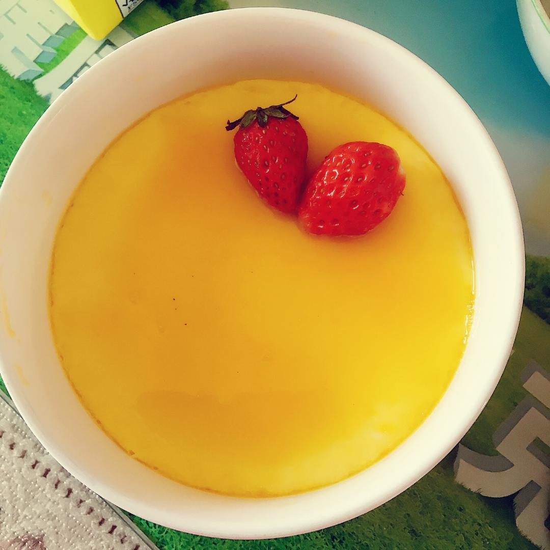 橙香焦糖牛奶炖蛋