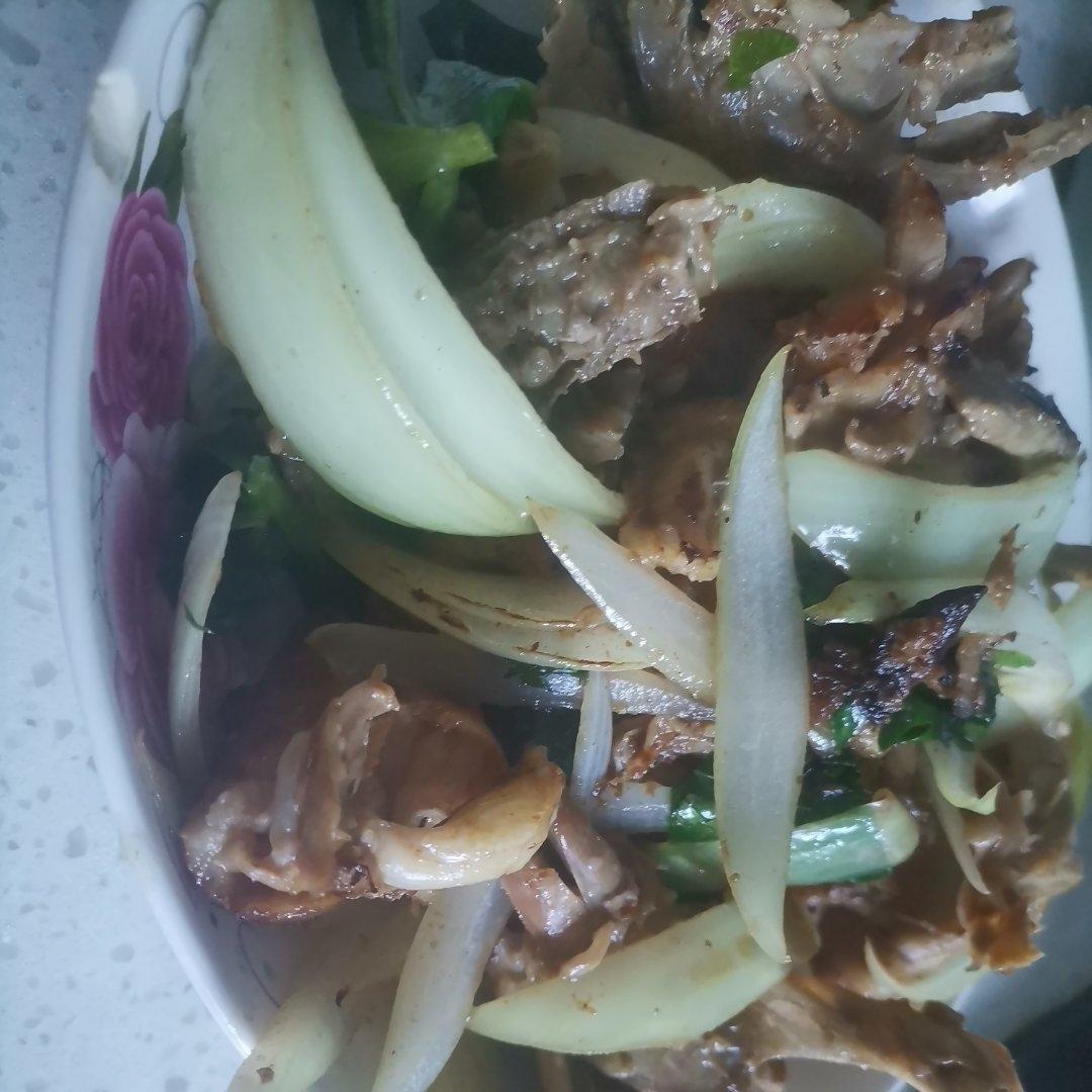椒盐鸭架
