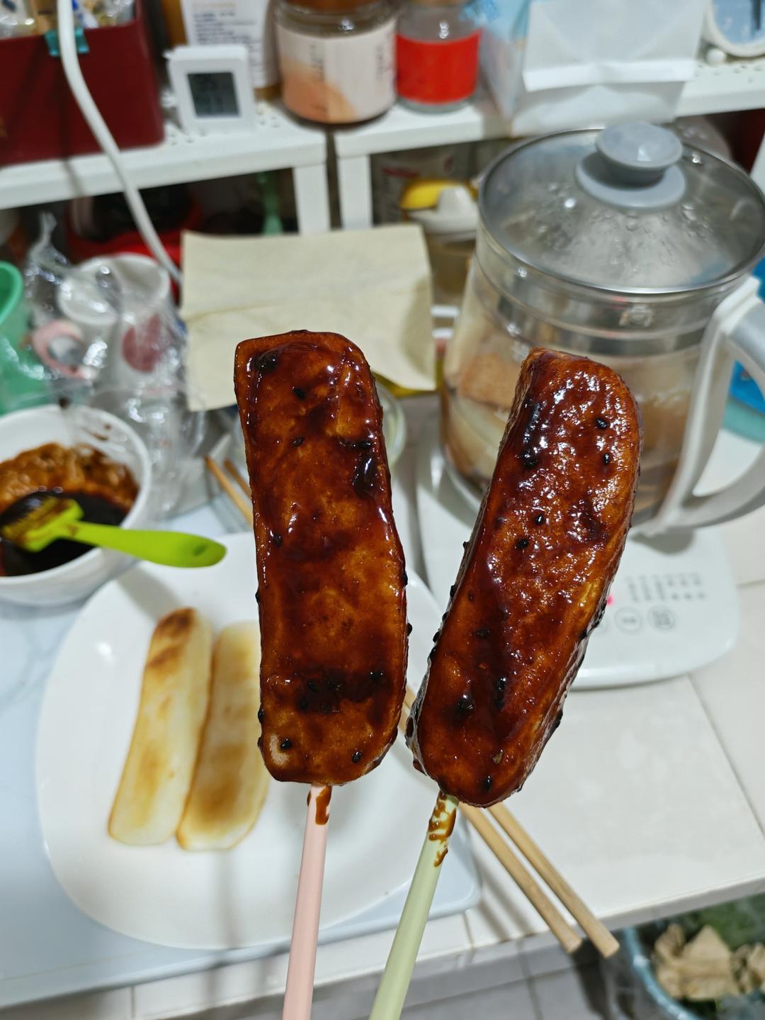 ㊙️脆皮炸年糕，附赠万能的炸串酱料‼️