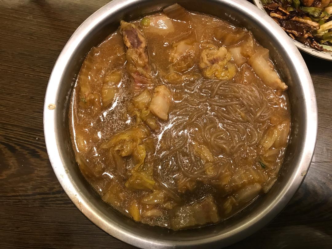 白菜炖粉条
