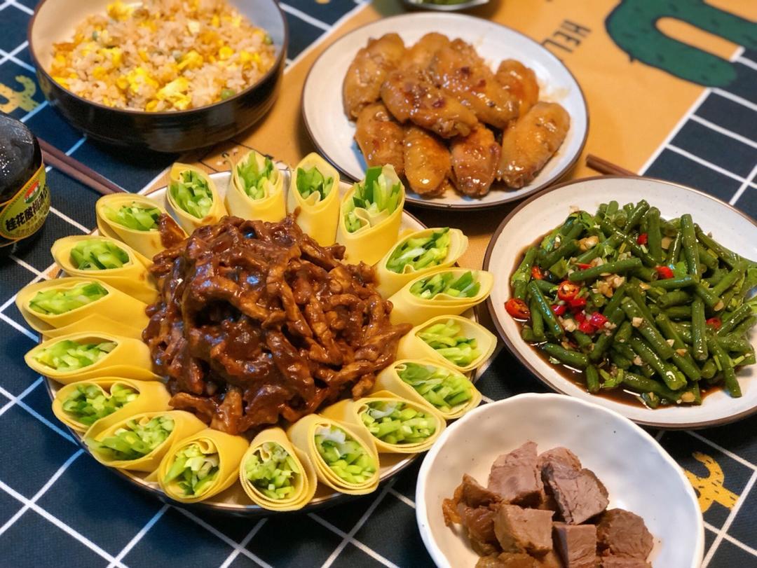 超美年菜——京酱肉丝