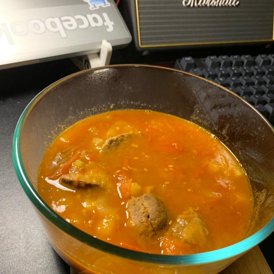 番茄土豆炖牛腩