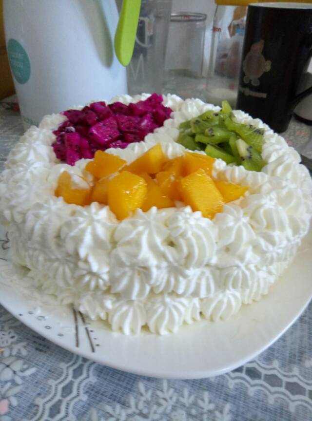 8寸水果生日蛋糕