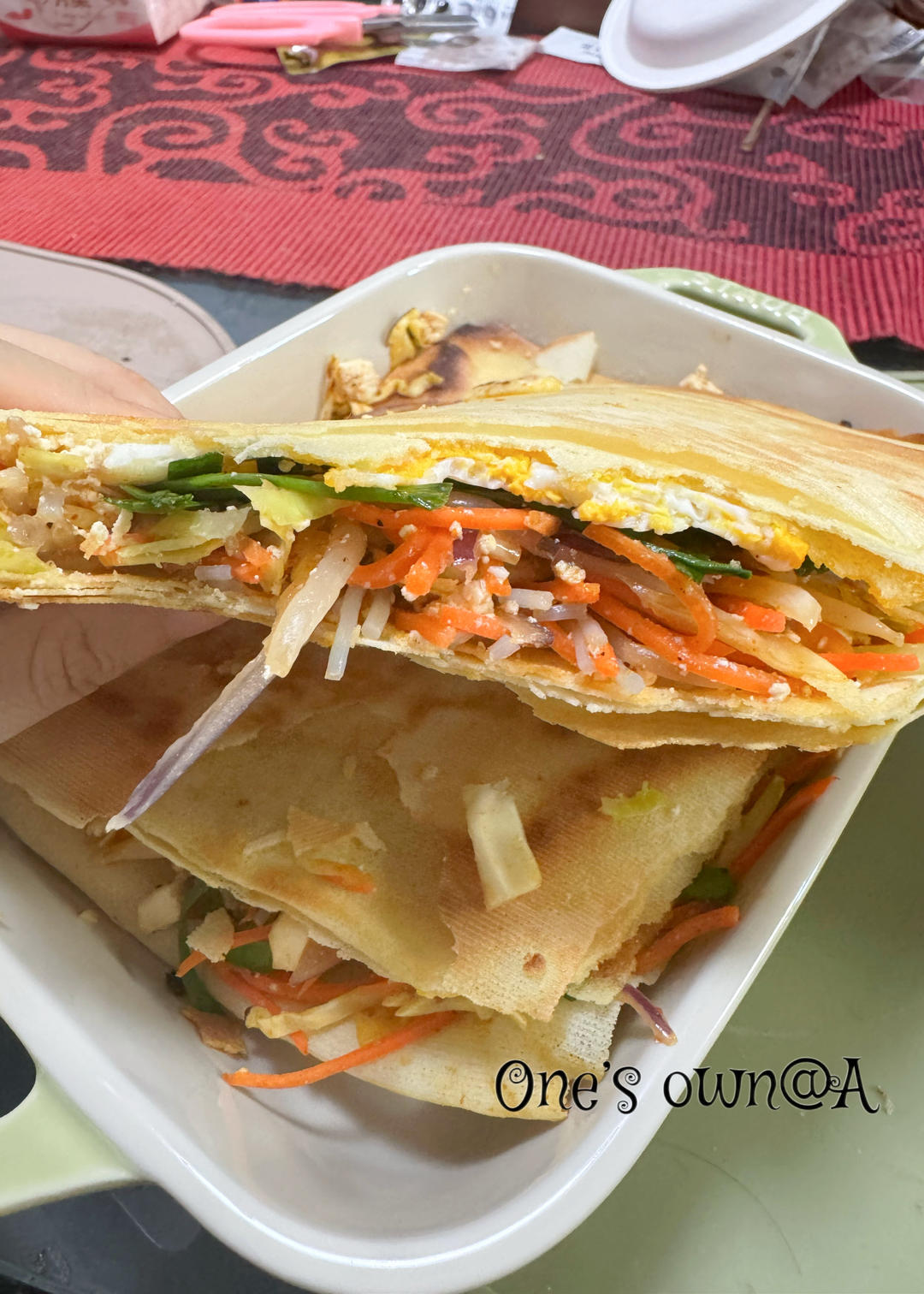 4块钱搞定绝味【菜煎饼】，香到梦里还在馋！