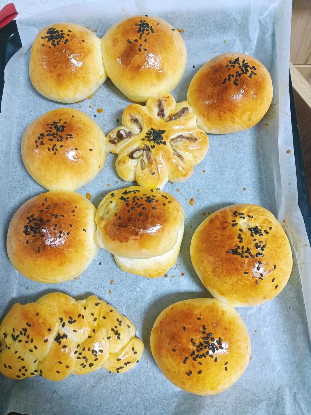 放3天也一样柔软的豆沙小餐包，好吃到哭