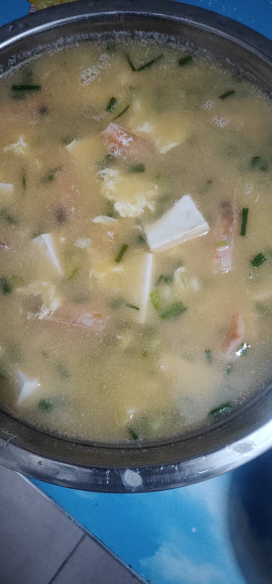 鲜虾豆腐汤（超鲜超简单）