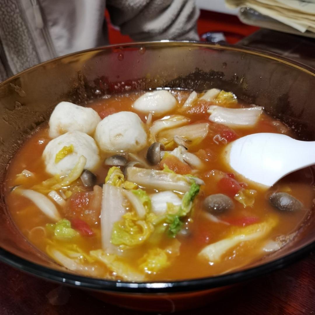 番茄鱼丸汤