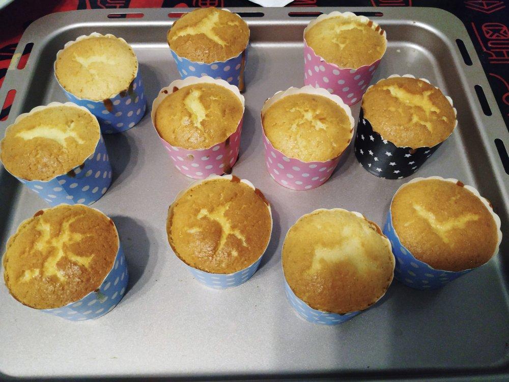 做的蜂蜜小蛋糕