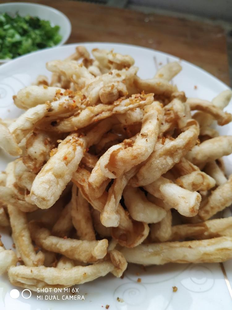 酥炸白玉菇