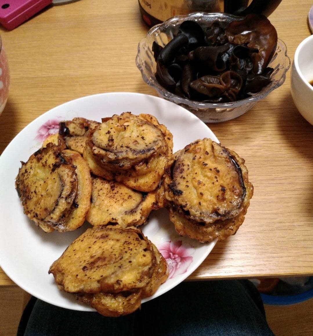 炸茄盒老沧口风味