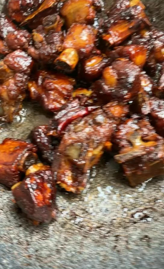 糖醋排骨/糖醋小排（不放油）（12345口诀做出正宗上海本帮）