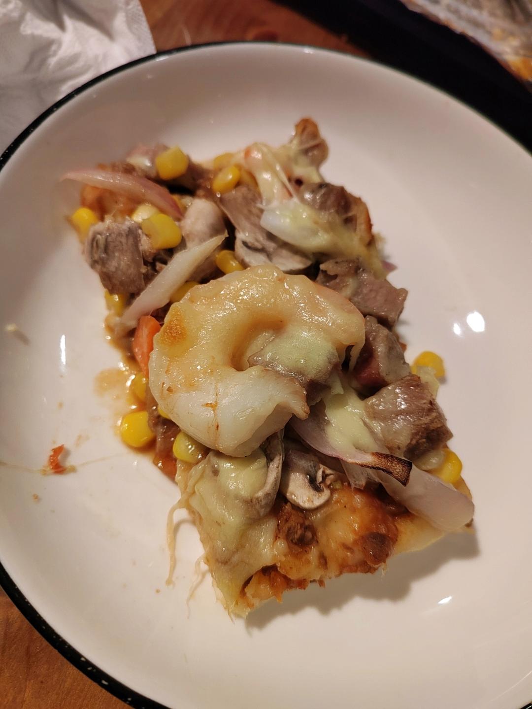 绝对秒杀必胜客的料真多披萨