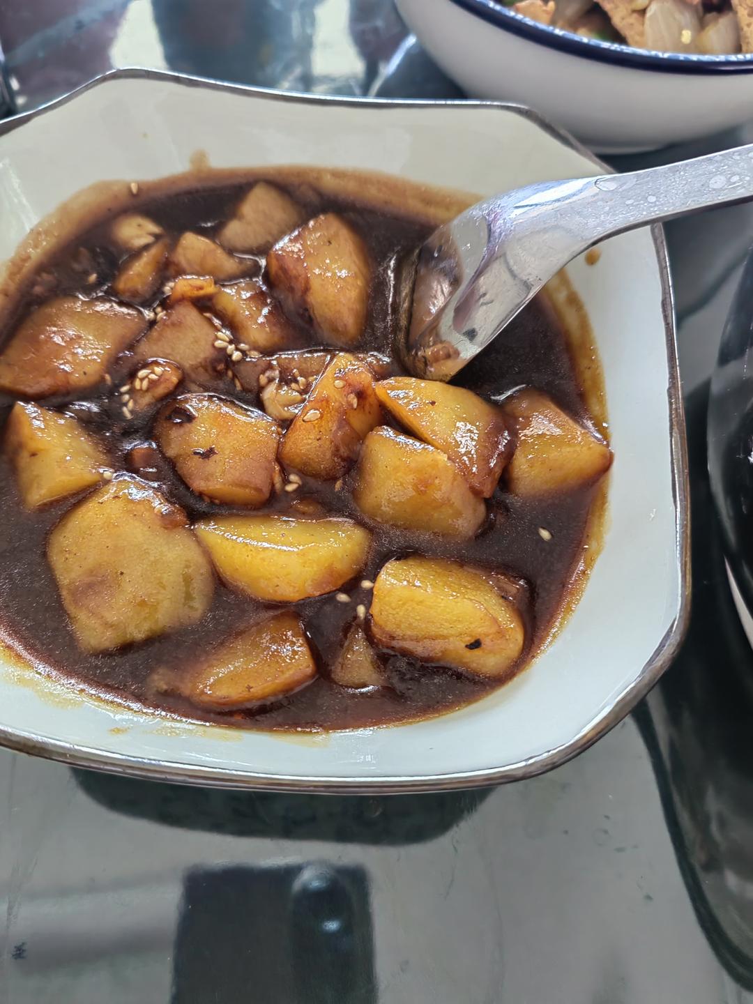 土豆🥔的灵魂吃法，烧土豆，孩子的最爱❤️