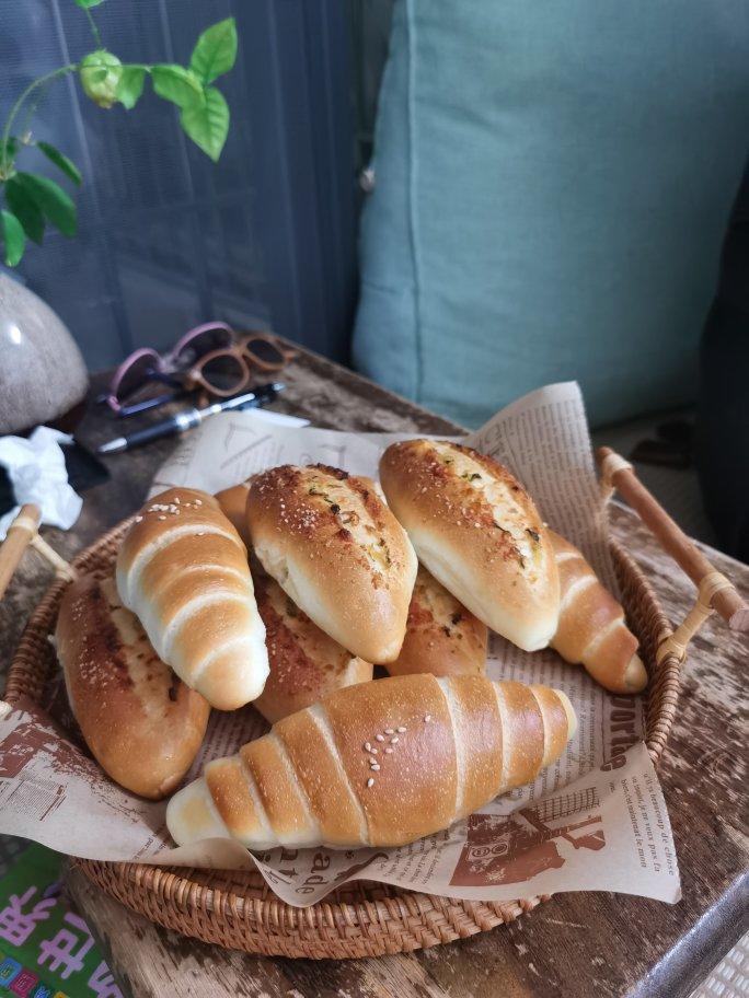 海盐黄油卷（盐可颂）