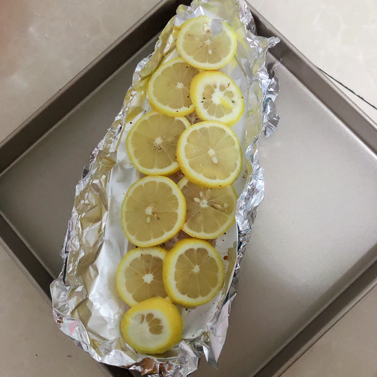 烤柠檬巴沙鱼200kcal