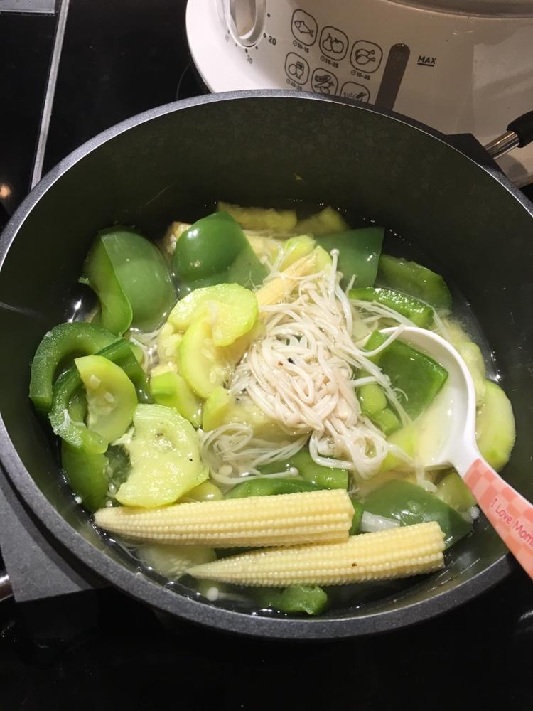 清淡蔬菜汤的做法