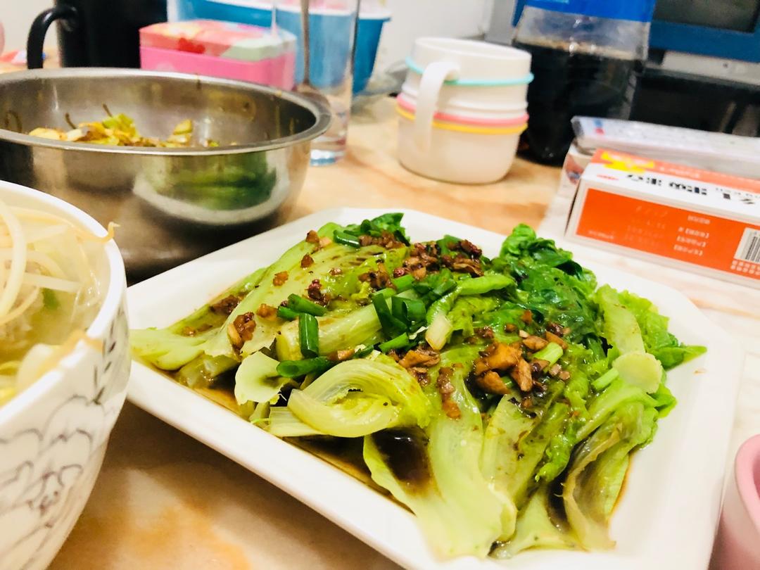 家常菜 蚝油生菜