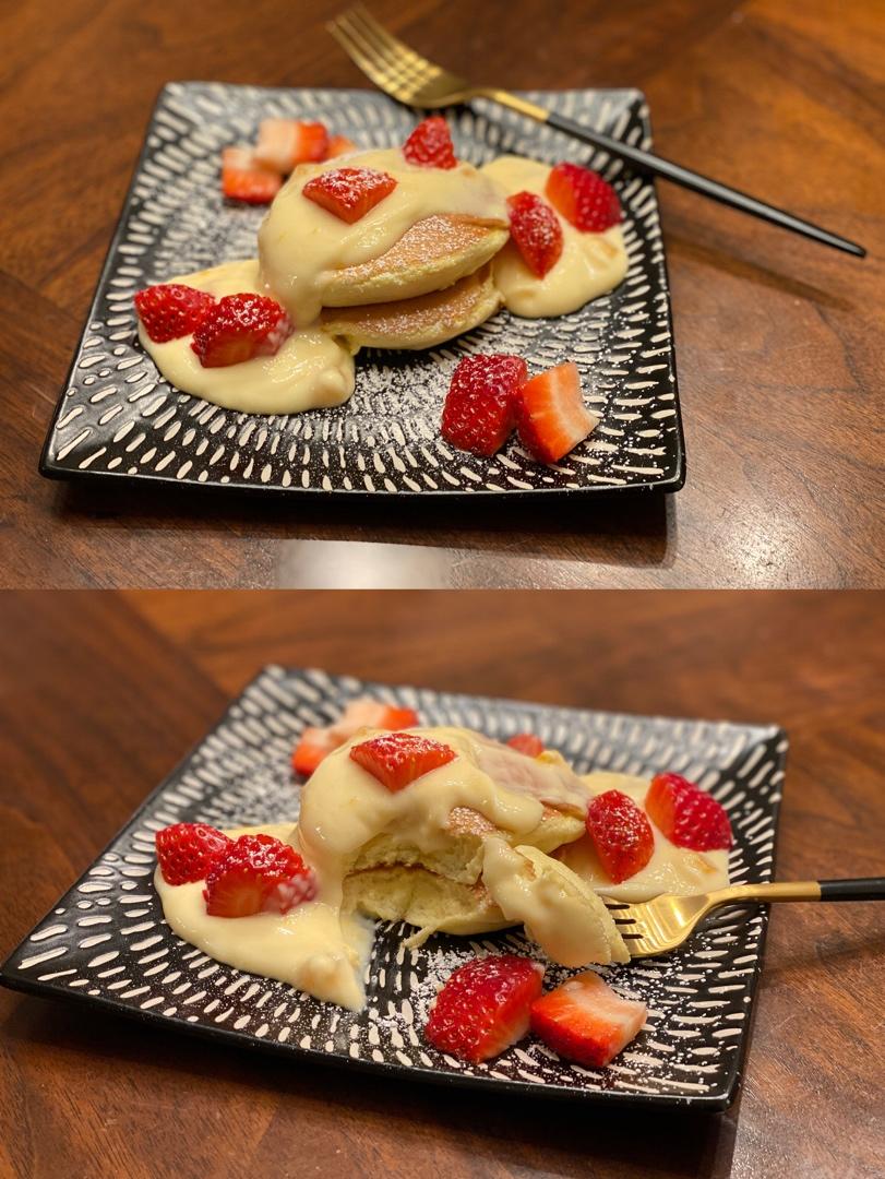 （视频）舒芙蕾松饼、日式松饼