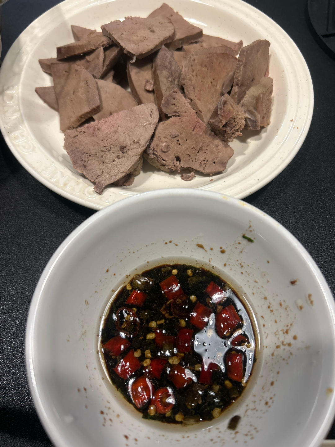 简单至极的白切猪肝